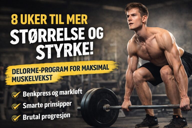 Bli større og sterkere på 8 uker