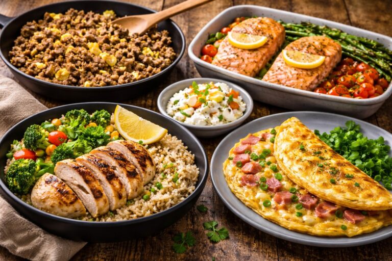 Proteinrike middager med få ingredienser