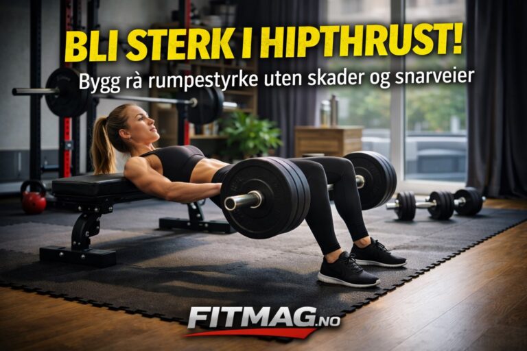 Slik blir du skikkelig sterk i hip thrust