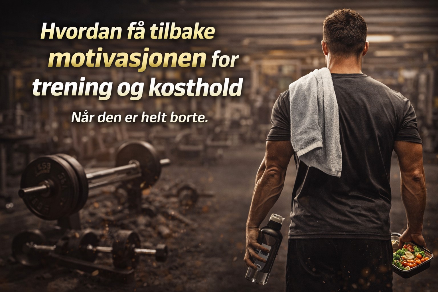 motivasjon for trening og kosthold