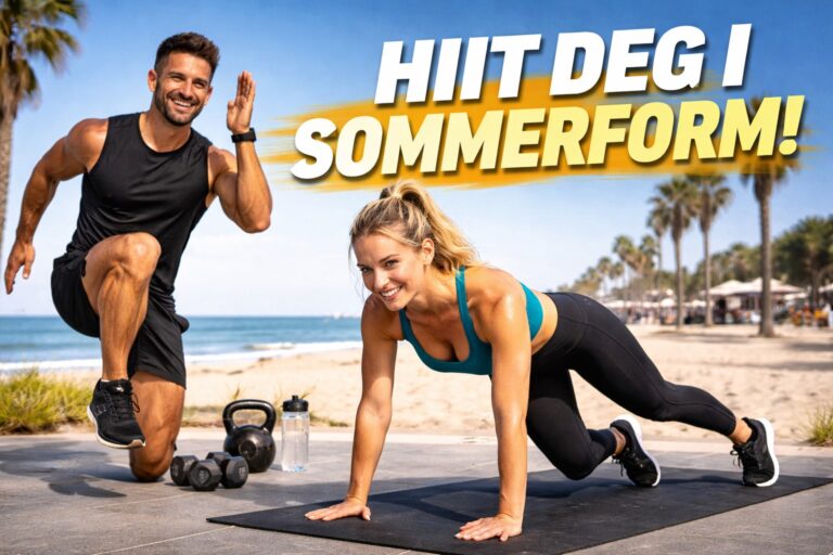 HIIT deg i sommerform – komplett guide til intervalltrening