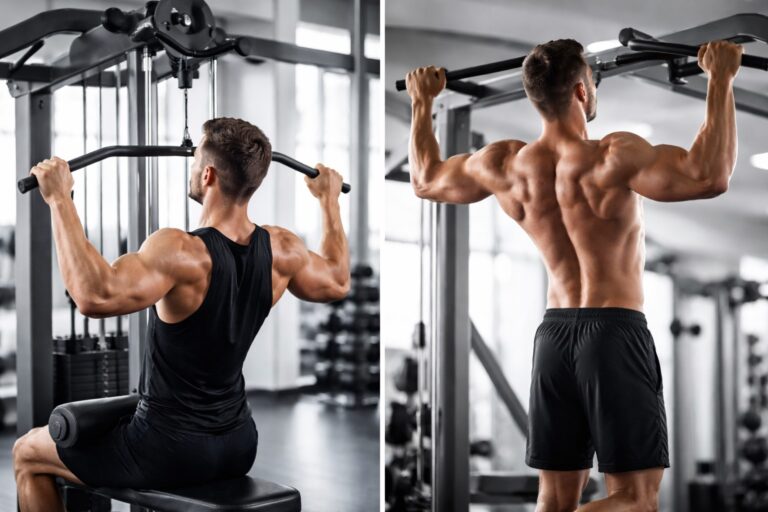 Nedtrekk vs pull-ups for ryggbredde
