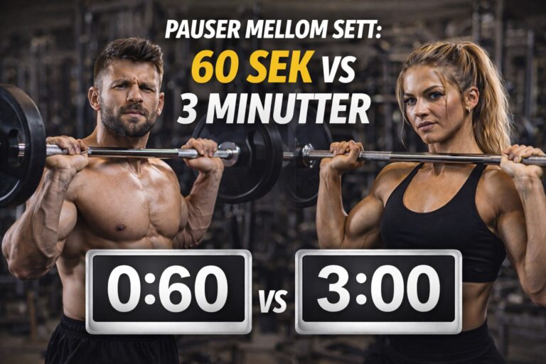 Pauser mellom sett