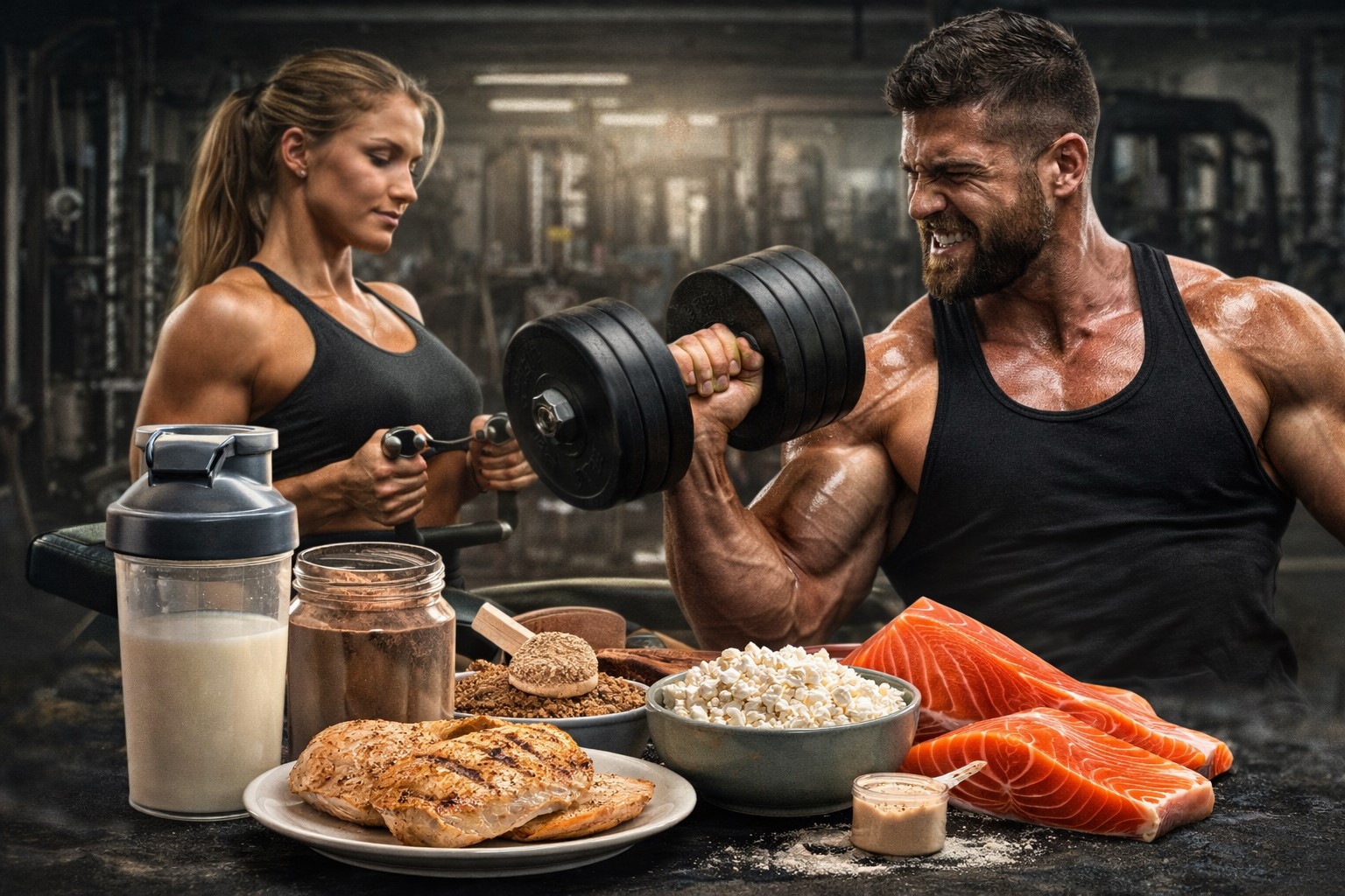 Protein for muskelvekst