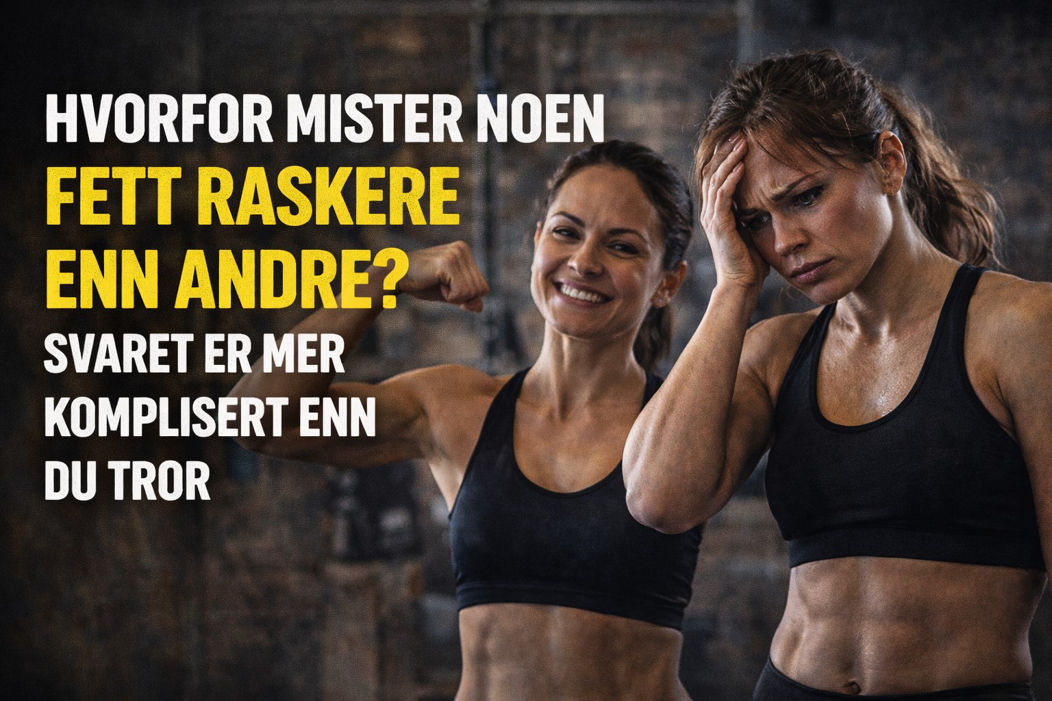 individuelle forskjeller fettforbrenning