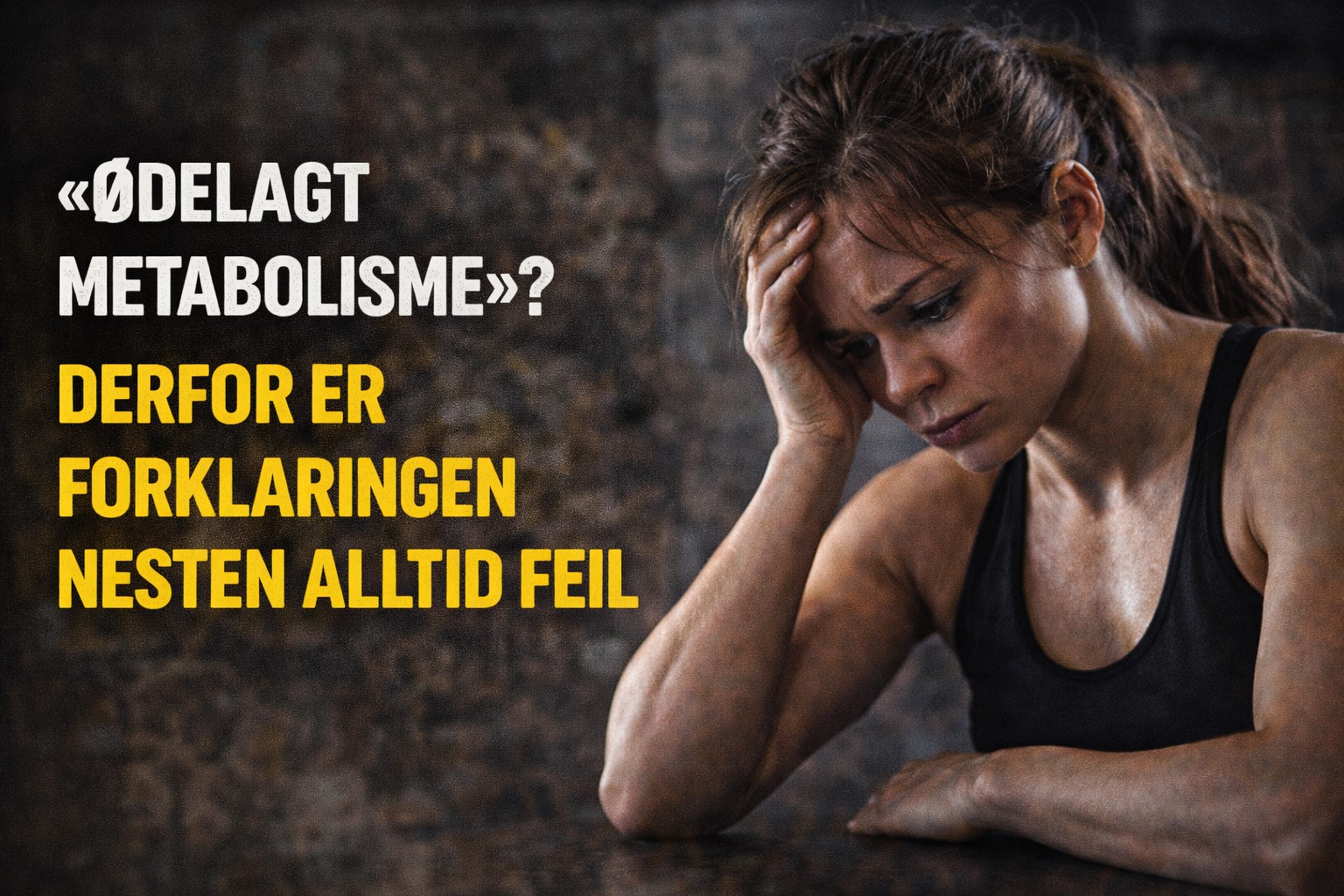 ødelagt metabolisme