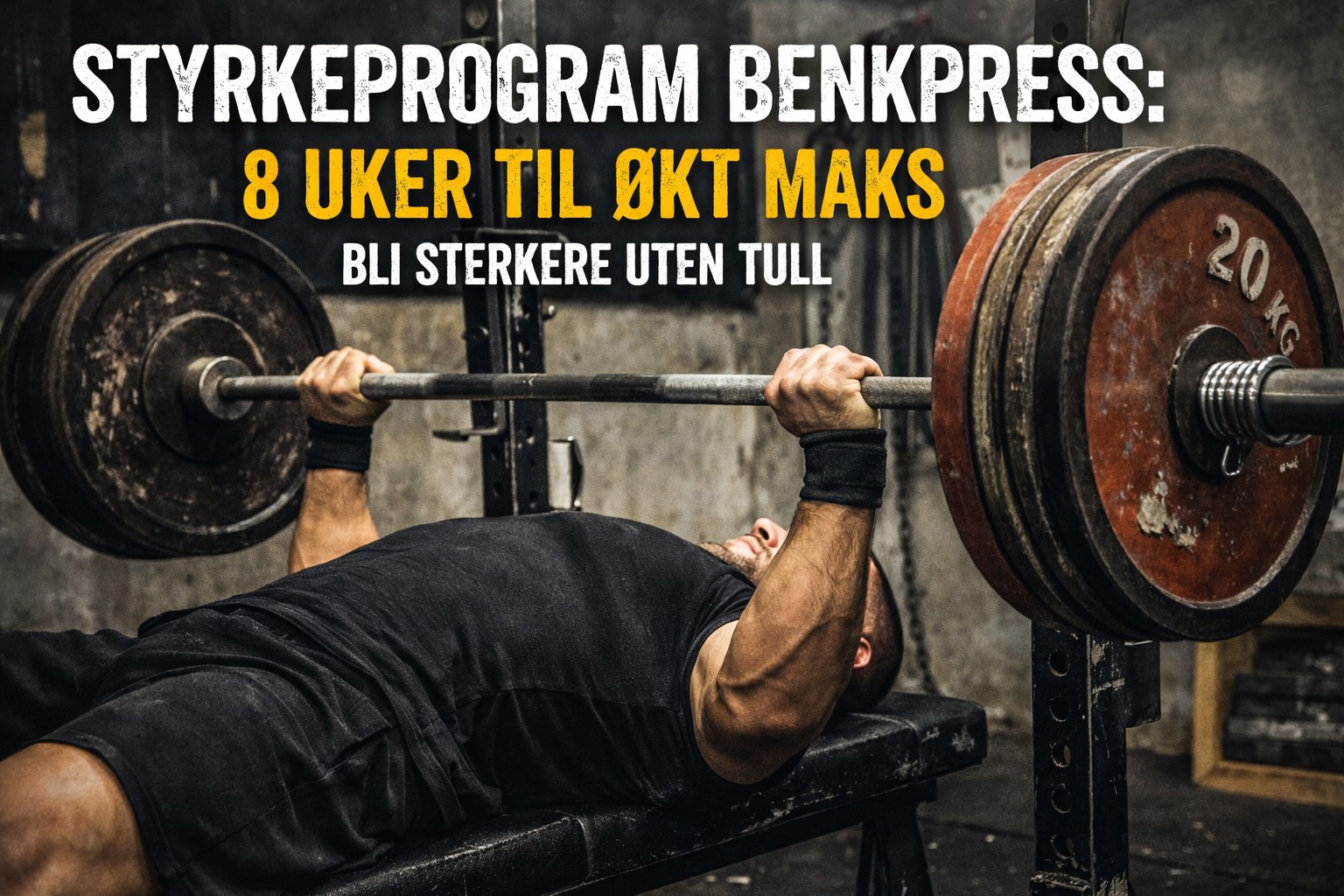 styrkeprogram benkpress