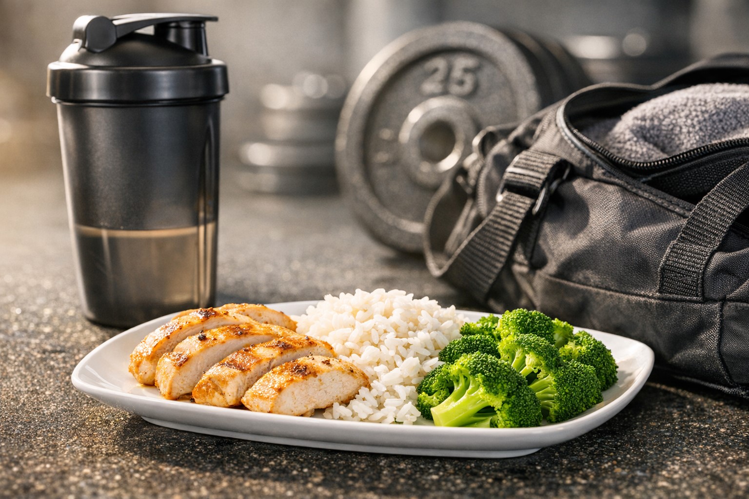 måltidstiming styrketrening