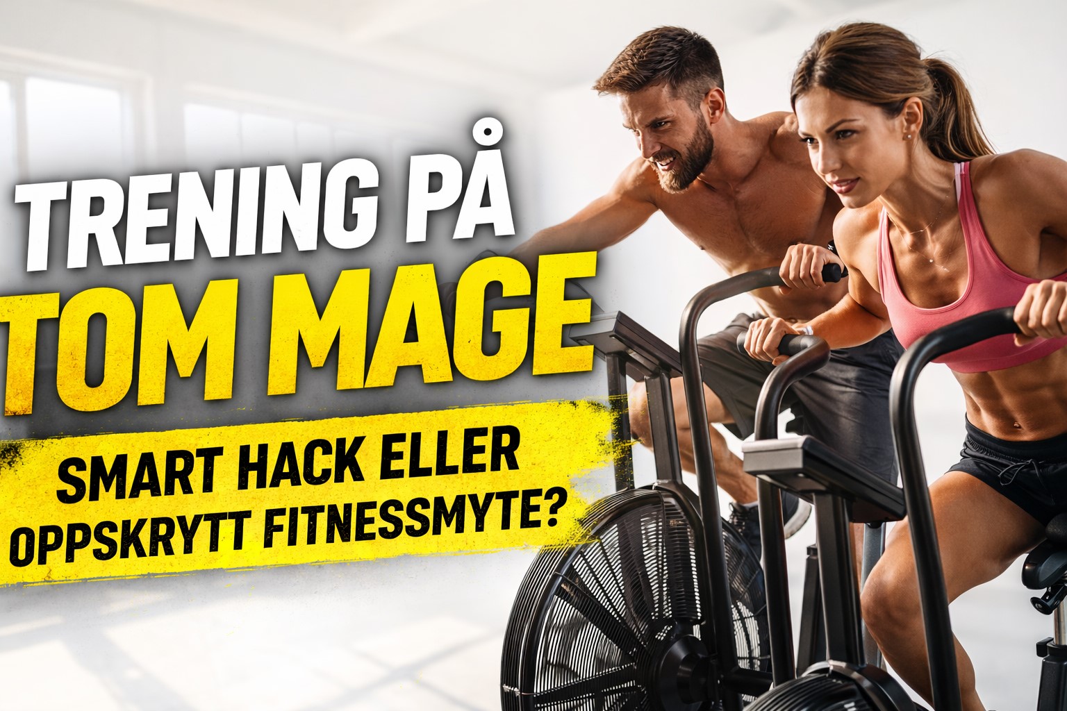 trening på tom mage