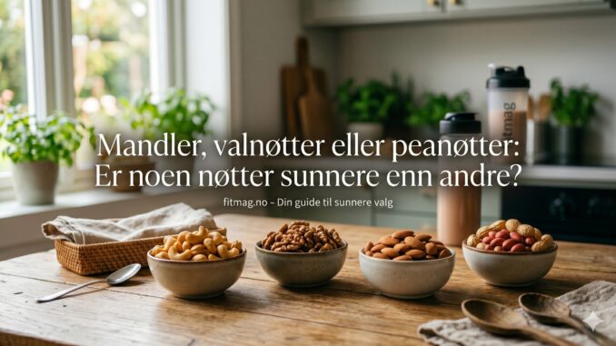 Er noen nøtter sunnere enn andre