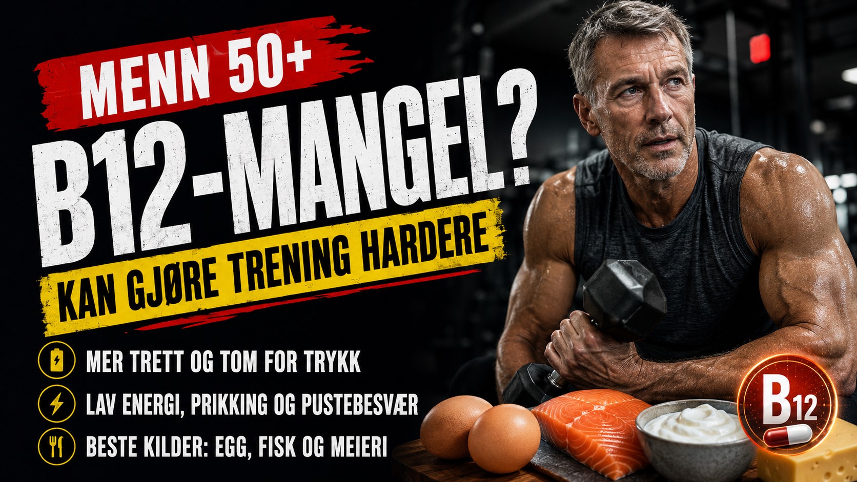 B12-mangel etter 50